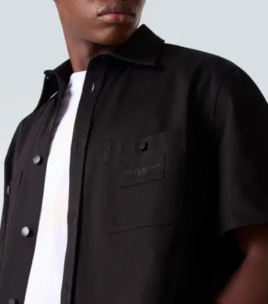 Givenchy Cotton twill bowling shirt | Thumbnail 3 Givenchy Cotton twill bowling shirt | Thumbnail 3