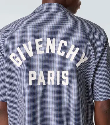 Givenchy Checked cotton bowling shirt | Thumbnail 3 Givenchy Checked cotton bowling shirt | Thumbnail 3