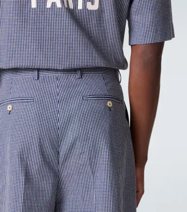 Givenchy Checked cotton Bermuda shorts | Thumbnail 3 Givenchy Checked cotton Bermuda shorts | Thumbnail 3