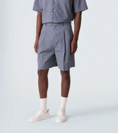 Givenchy Checked cotton Bermuda shorts | Thumbnail 4 Givenchy Checked cotton Bermuda shorts | Thumbnail 4