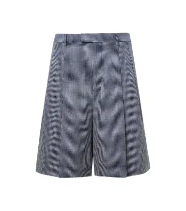 Givenchy Checked cotton Bermuda shorts | Thumbnail 1 Givenchy Checked cotton Bermuda shorts | Thumbnail 1