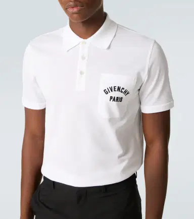 Givenchy Paris cotton piqué polo shirt | Thumbnail 2 Givenchy Paris cotton piqué polo shirt | Thumbnail 2