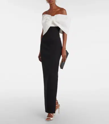 Rachel Gilbert Kace bow-detail gown | Thumbnail 6 Rachel Gilbert Kace bow-detail gown | Thumbnail 6