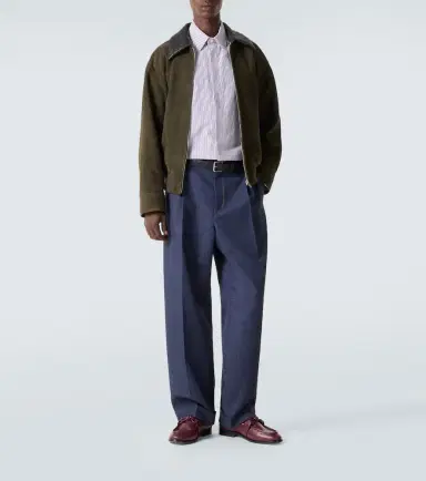 Bottega Veneta Intrecciato suede blouson jacket | Thumbnail 5 Bottega Veneta Intrecciato suede blouson jacket | Thumbnail 5