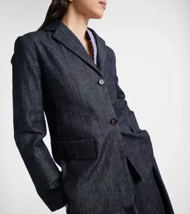 'S Max Mara Leone denim blazer | Thumbnail 5 'S Max Mara Leone denim blazer | Thumbnail 5