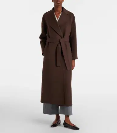 'S Max Mara Poldo virgin wool wrap coat | Thumbnail 4 'S Max Mara Poldo virgin wool wrap coat | Thumbnail 4