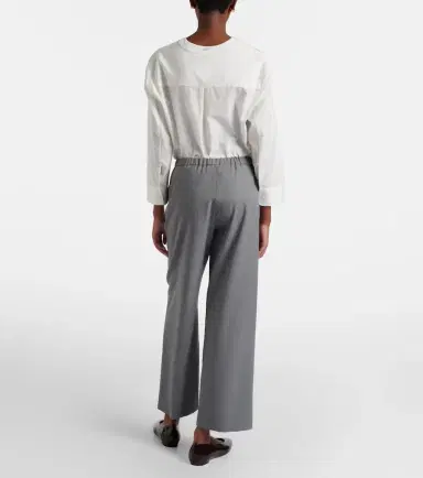 'S Max Mara Baia wool-blend wide-leg pants | Thumbnail 5 'S Max Mara Baia wool-blend wide-leg pants | Thumbnail 5