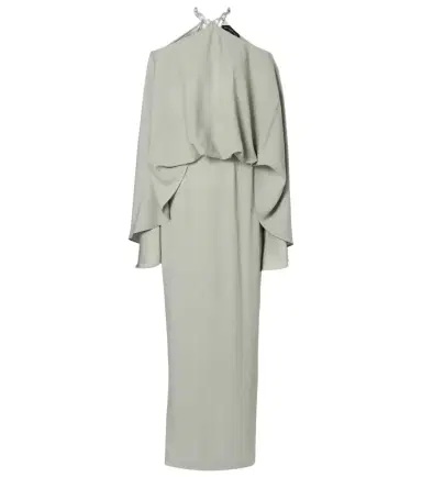 Taller Marmo Cyclades embellished crêpe cady gown | Thumbnail 1 Taller Marmo Cyclades embellished crêpe cady gown | Thumbnail 1