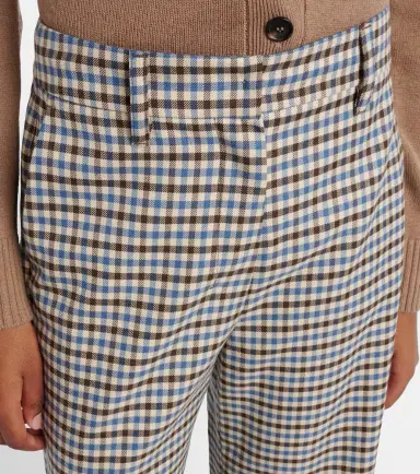 'S Max Mara Michelle wool and cotton wide-leg pants | Thumbnail 2 'S Max Mara Michelle wool and cotton wide-leg pants | Thumbnail 2