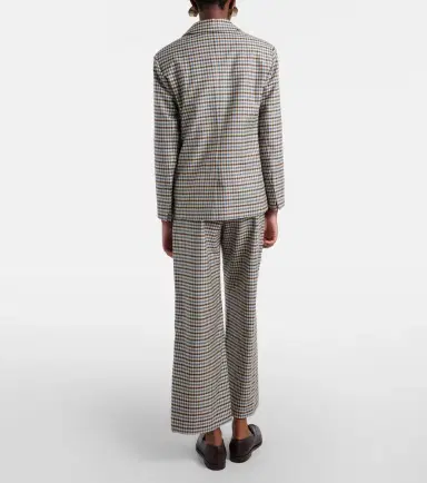 'S Max Mara Michelle wool and cotton wide-leg pants | Thumbnail 3 'S Max Mara Michelle wool and cotton wide-leg pants | Thumbnail 3