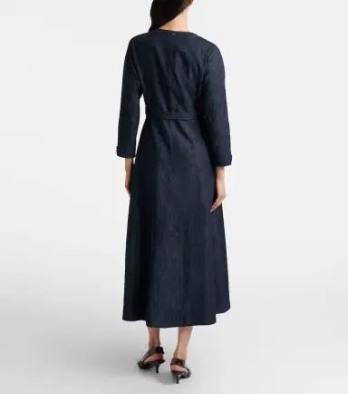'S Max Mara Ambra denim wrap dress | Thumbnail 2 'S Max Mara Ambra denim wrap dress | Thumbnail 2