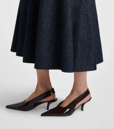 'S Max Mara Ambra denim wrap dress | Thumbnail 4 'S Max Mara Ambra denim wrap dress | Thumbnail 4