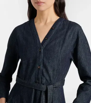 'S Max Mara Ambra denim wrap dress | Thumbnail 5 'S Max Mara Ambra denim wrap dress | Thumbnail 5