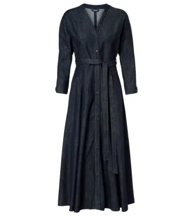 'S Max Mara Ambra denim wrap dress | Thumbnail 1 'S Max Mara Ambra denim wrap dress | Thumbnail 1