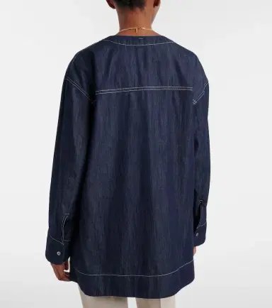 'S Max Mara Pace denim shirt | Thumbnail 4 'S Max Mara Pace denim shirt | Thumbnail 4