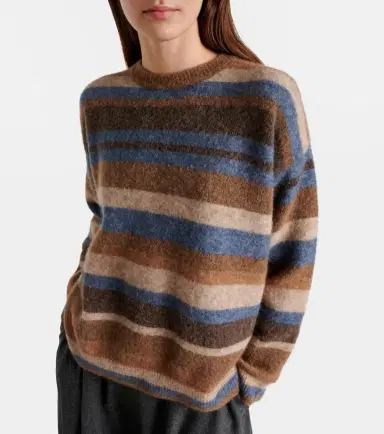 'S Max Mara Volare striped alpaca-blend sweater | Thumbnail 5 'S Max Mara Volare striped alpaca-blend sweater | Thumbnail 5