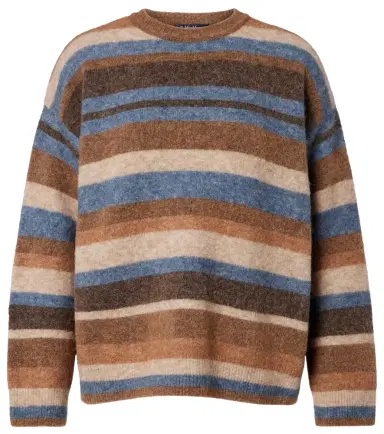 'S Max Mara Volare striped alpaca-blend sweater | Thumbnail 1 'S Max Mara Volare striped alpaca-blend sweater | Thumbnail 1
