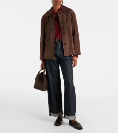 'S Max Mara Charme suede jacket | Thumbnail 2 'S Max Mara Charme suede jacket | Thumbnail 2