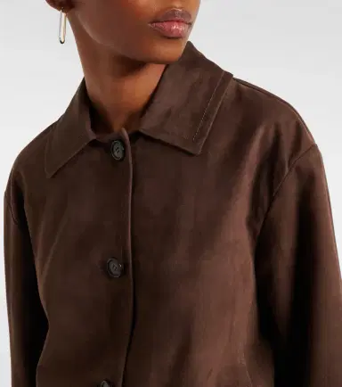 'S Max Mara Charme suede jacket | Thumbnail 3 'S Max Mara Charme suede jacket | Thumbnail 3