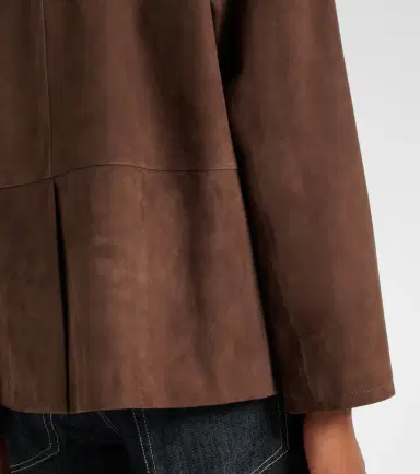'S Max Mara Charme suede jacket | Thumbnail 4 'S Max Mara Charme suede jacket | Thumbnail 4