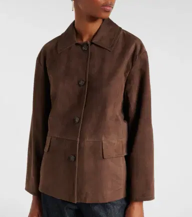 'S Max Mara Charme suede jacket | Thumbnail 5 'S Max Mara Charme suede jacket | Thumbnail 5
