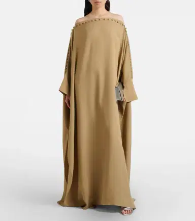 Taller Marmo Mila crêpe kaftan | Thumbnail 5 Taller Marmo Mila crêpe kaftan | Thumbnail 5