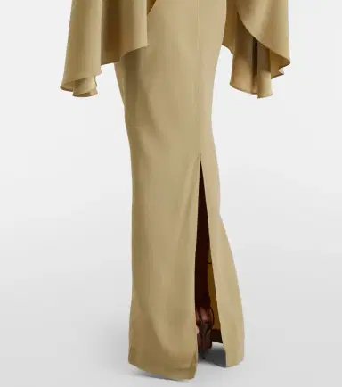 Taller Marmo Eolia draped crêpe cady gown | Thumbnail 5 Taller Marmo Eolia draped crêpe cady gown | Thumbnail 5
