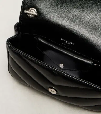 Saint Laurent Loulou Mini leather crossbody bag | Thumbnail 4 Saint Laurent Loulou Mini leather crossbody bag | Thumbnail 4