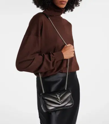 Saint Laurent Loulou Mini leather crossbody bag | Thumbnail 7 Saint Laurent Loulou Mini leather crossbody bag | Thumbnail 7