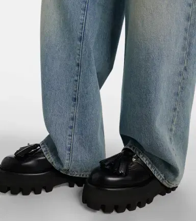 Alexander McQueen Sofa leather platform loafers | Thumbnail 6 Alexander McQueen Sofa leather platform loafers | Thumbnail 6