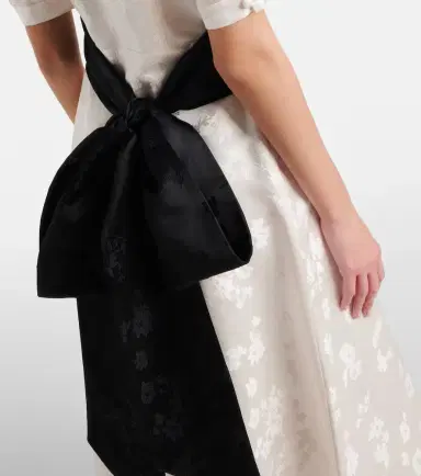 Gabriela Hearst Larkin floral silk midi dress | Thumbnail 4 Gabriela Hearst Larkin floral silk midi dress | Thumbnail 4