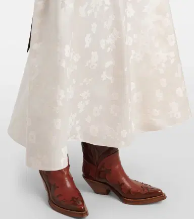 Gabriela Hearst Larkin floral silk midi dress | Thumbnail 5 Gabriela Hearst Larkin floral silk midi dress | Thumbnail 5
