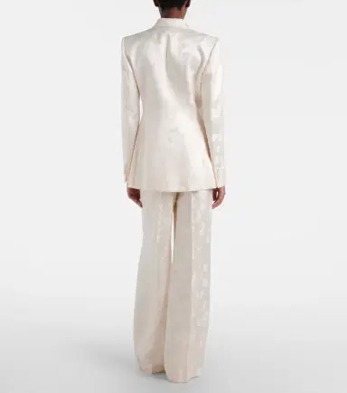 Gabriela Hearst Norman embroidered silk wide-leg pants | Thumbnail 3 Gabriela Hearst Norman embroidered silk wide-leg pants | Thumbnail 3