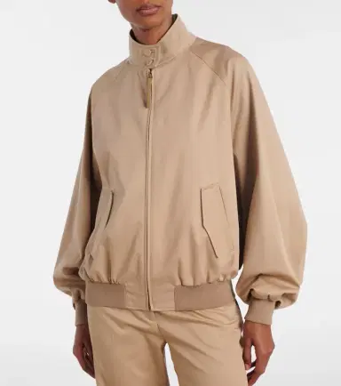 Gabriela Hearst Wynne cotton bomber jacket | Thumbnail 3 Gabriela Hearst Wynne cotton bomber jacket | Thumbnail 3