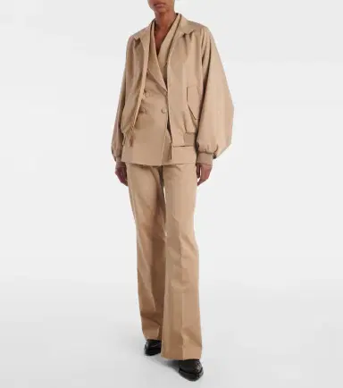 Gabriela Hearst Wynne cotton bomber jacket | Thumbnail 6 Gabriela Hearst Wynne cotton bomber jacket | Thumbnail 6