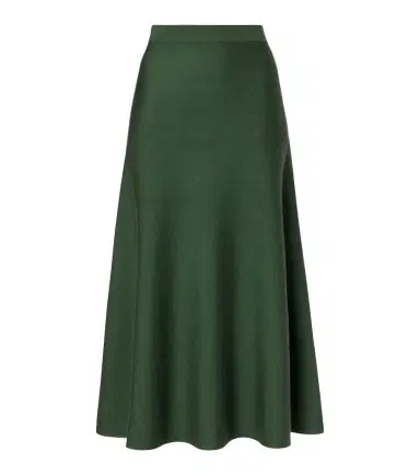 Gabriela Hearst Freddie wool, cashmere, and silk midi skirt | Thumbnail 1 Gabriela Hearst Freddie wool, cashmere, and silk midi skirt | Thumbnail 1
