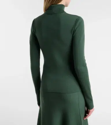 Gabriela Hearst May wool, cashmere, and silk turtleneck top | Thumbnail 4 Gabriela Hearst May wool, cashmere, and silk turtleneck top | Thumbnail 4