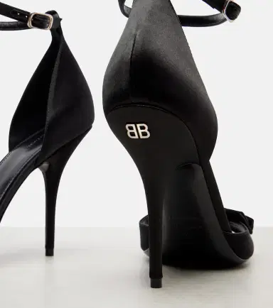 Balenciaga Avenue Palazzo 110 satin sandals | Thumbnail 2 Balenciaga Avenue Palazzo 110 satin sandals | Thumbnail 2