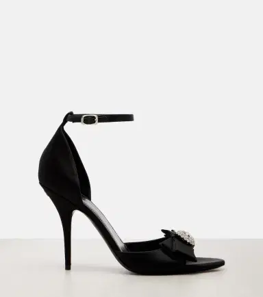 Balenciaga Avenue Palazzo 110 satin sandals | Thumbnail 4 Balenciaga Avenue Palazzo 110 satin sandals | Thumbnail 4