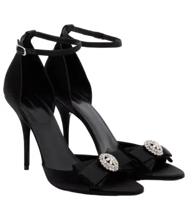 Balenciaga Avenue Palazzo 110 satin sandals | Thumbnail 1 Balenciaga Avenue Palazzo 110 satin sandals | Thumbnail 1