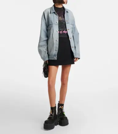 Balenciaga Embellished leather platform combat boots | Thumbnail 7 Balenciaga Embellished leather platform combat boots | Thumbnail 7