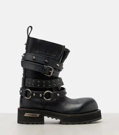 Balenciaga Venom City leather biker boots | Thumbnail 4 Balenciaga Venom City leather biker boots | Thumbnail 4