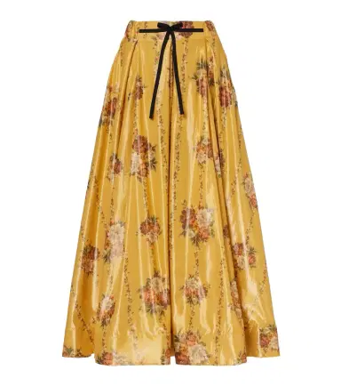 Agua by Agua Bendita Delta floral cotton-blend maxi skirt | Thumbnail 1 Agua by Agua Bendita Delta floral cotton-blend maxi skirt | Thumbnail 1