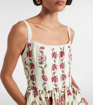 Agua by Agua Bendita Granadilla floral linen minidress | Thumbnail 2 Agua by Agua Bendita Granadilla floral linen minidress | Thumbnail 2