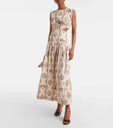 Agua by Agua Bendita Otoño Andes floral cotton midi dress | Thumbnail 2 Agua by Agua Bendita Otoño Andes floral cotton midi dress | Thumbnail 2