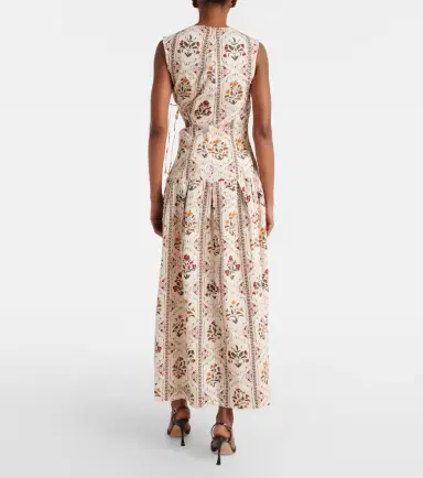 Agua by Agua Bendita Otoño Andes floral cotton midi dress | Thumbnail 4 Agua by Agua Bendita Otoño Andes floral cotton midi dress | Thumbnail 4