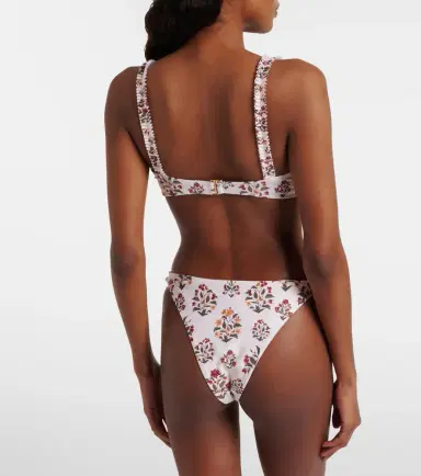 Agua by Agua Bendita Floral bikini top | Thumbnail 3 Agua by Agua Bendita Floral bikini top | Thumbnail 3
