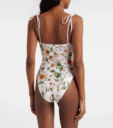 Agua by Agua Bendita Rabano floral swimsuit | Thumbnail 4 Agua by Agua Bendita Rabano floral swimsuit | Thumbnail 4