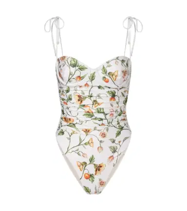 Agua by Agua Bendita Rabano floral swimsuit | Thumbnail 1 Agua by Agua Bendita Rabano floral swimsuit | Thumbnail 1