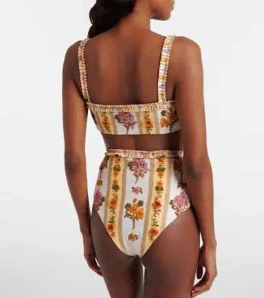 Agua by Agua Bendita Floral embroidered bikini top | Thumbnail 3 Agua by Agua Bendita Floral embroidered bikini top | Thumbnail 3